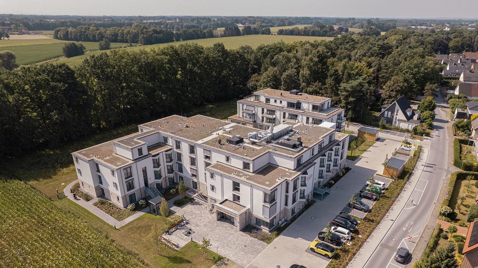 Seniorenresidenz Verl aus der Luft