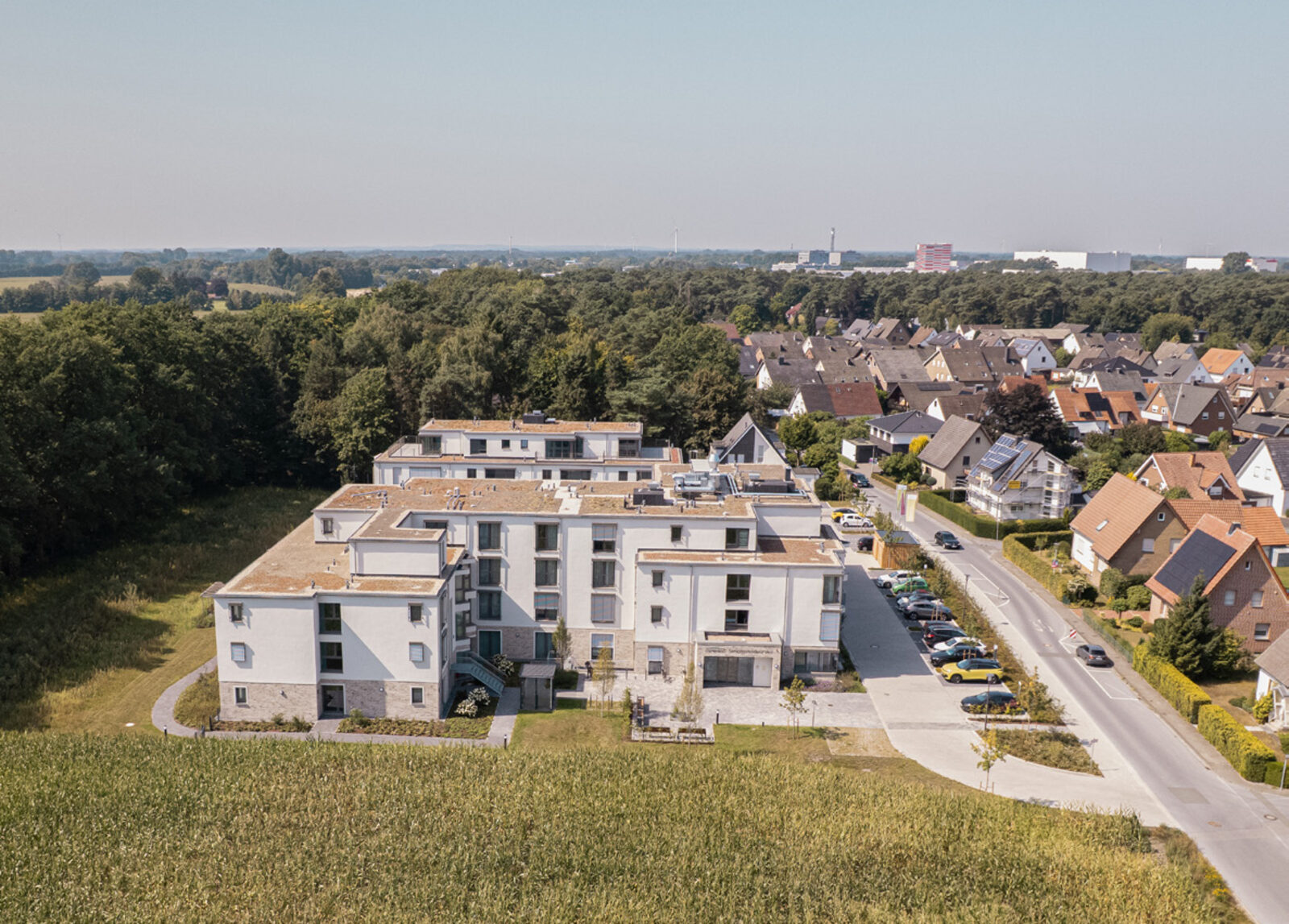 Seniorenresidenz Verl – Luftaufnahme